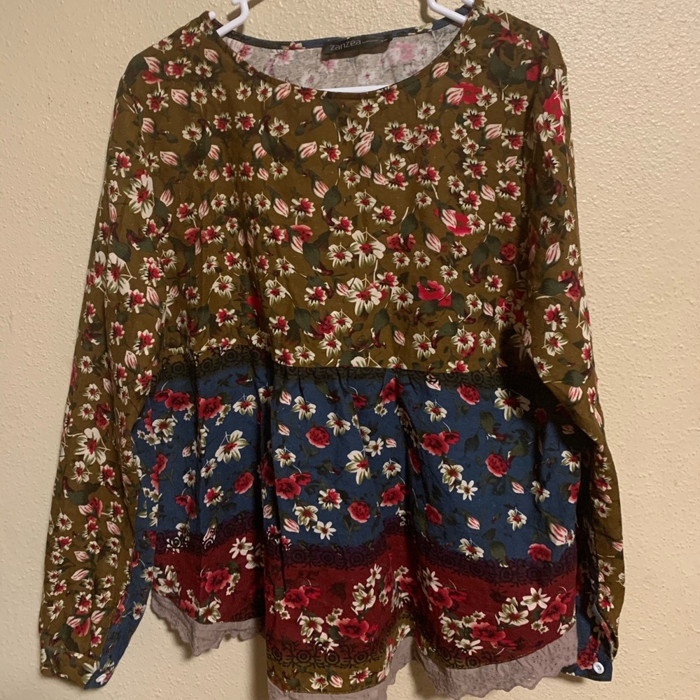 Zanzea floral top